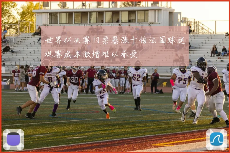世界杯决赛门票暴涨十倍法国球迷观赛成本激增难以承受